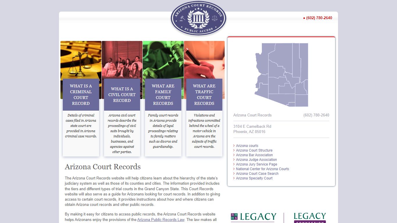 Arizona Court Records | ArizonaCourtRecords.us